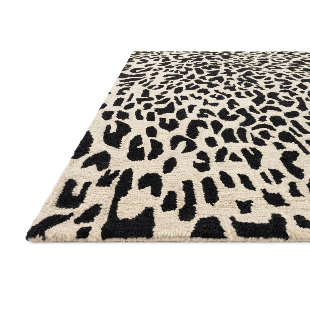 Moroccan Leopard Wool Area Rug