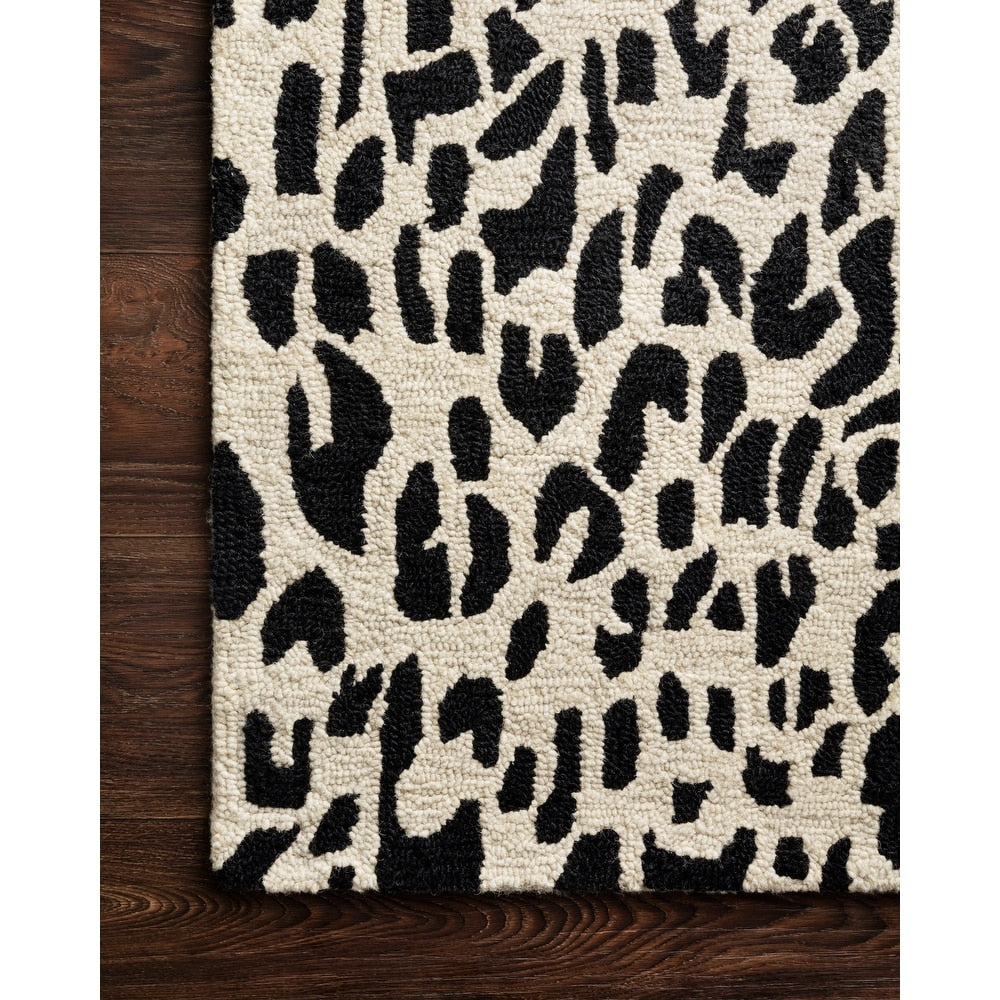 Moroccan Leopard Wool Area Rug