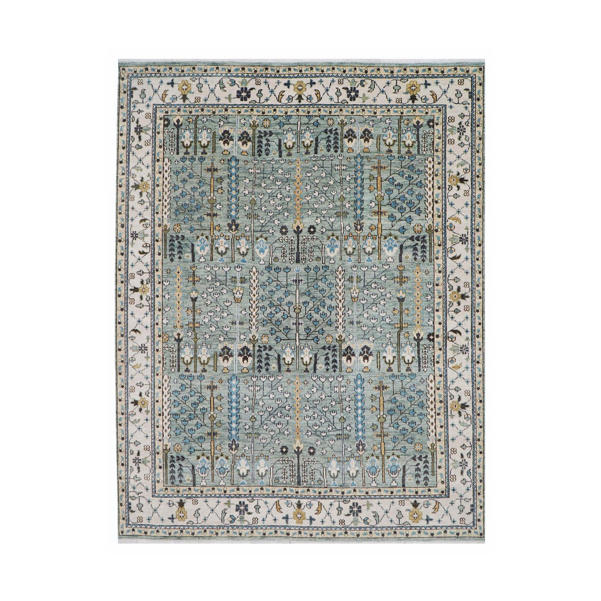 GRAND HEIRLOOM Turkish Oushak Wool Area Rug