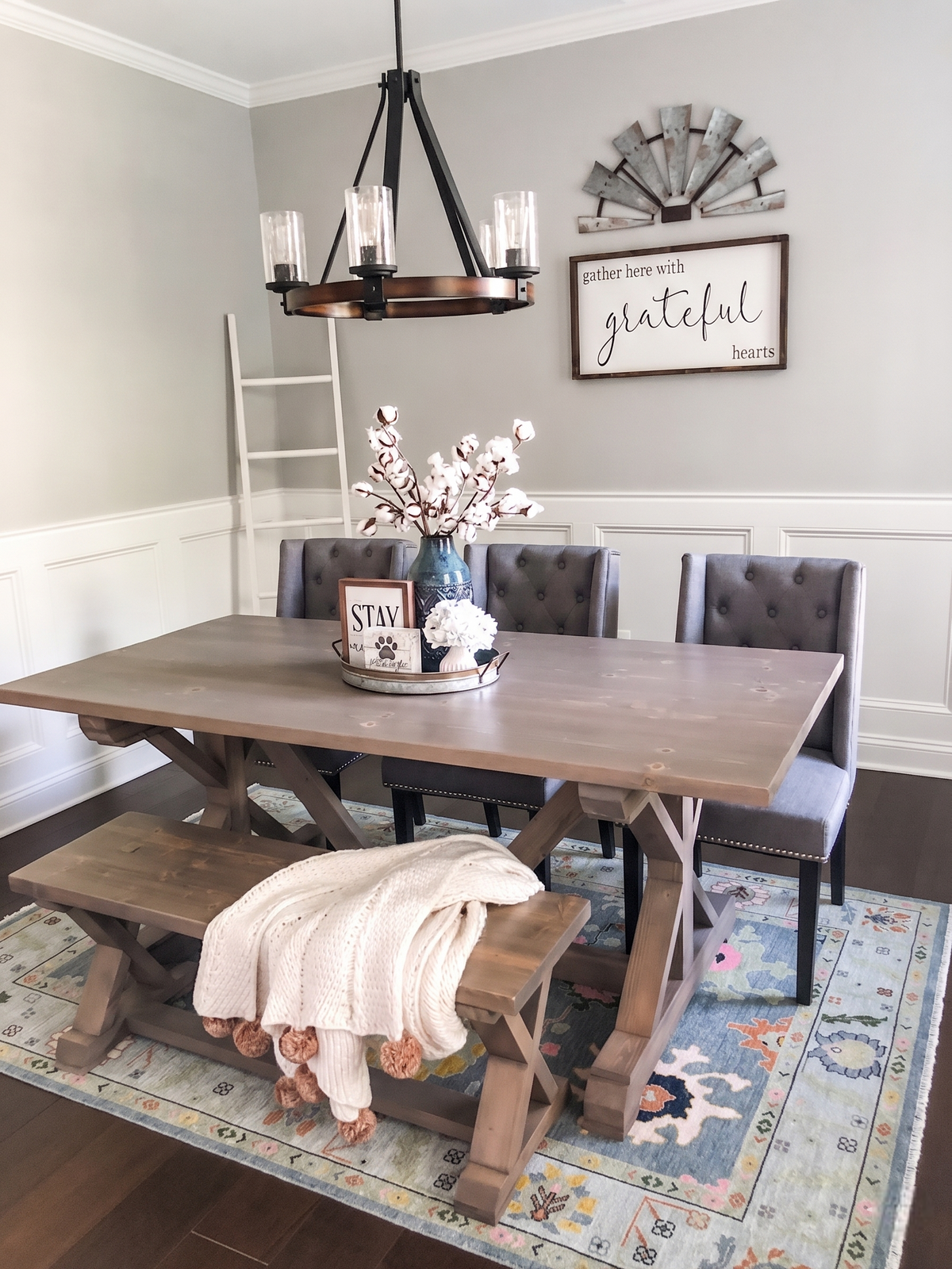 RAVENSHIRE Oushak Wool Area Rug