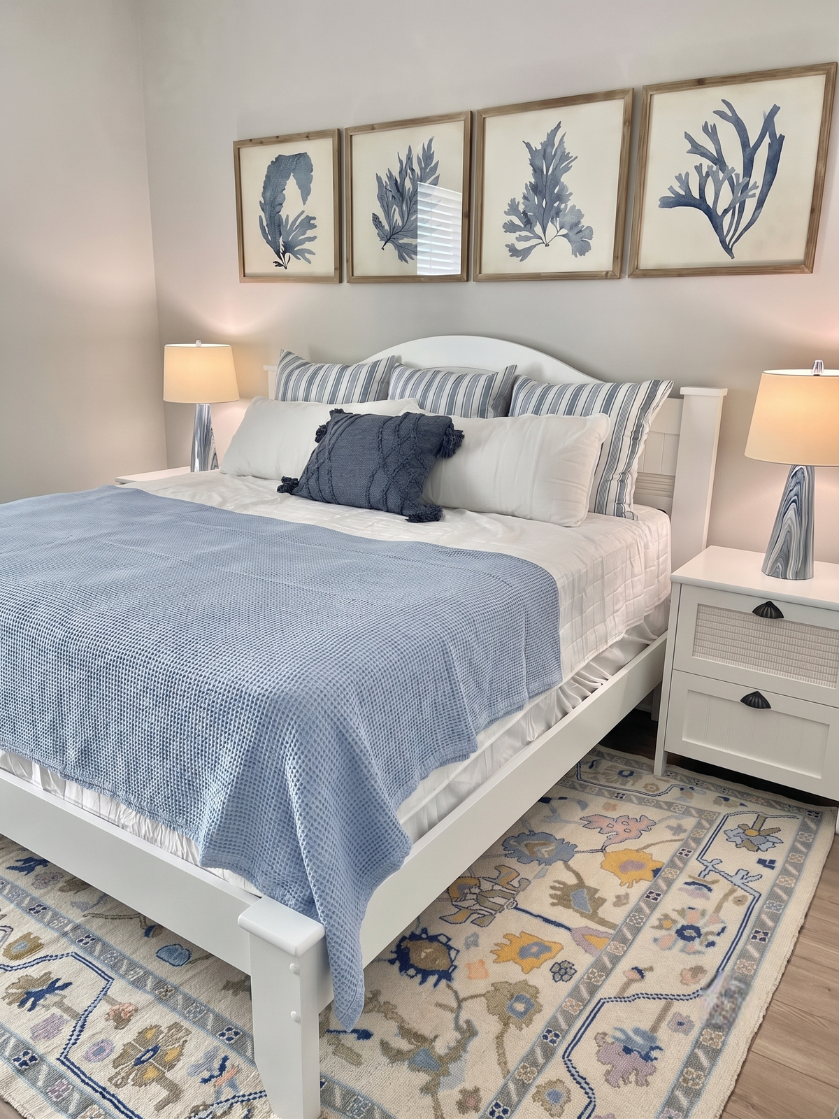 WINDMERE Vintage Oushak Wool Area Rug