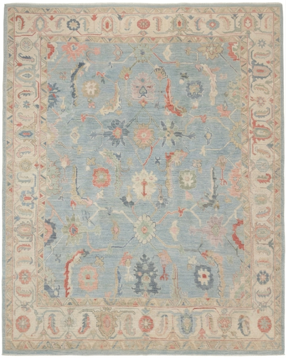 The Valencrest Modern Turkish Oushak Rug