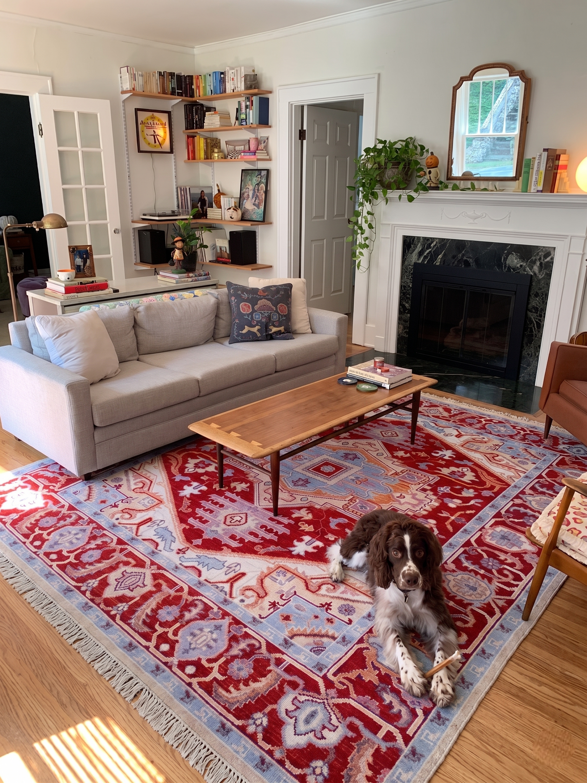 Pomegranate Fade Turkish Oushak Rug