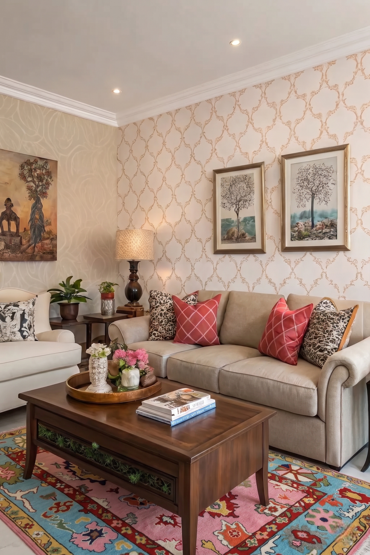CYPRESS MANOR Hand Knotted Oushak Rug