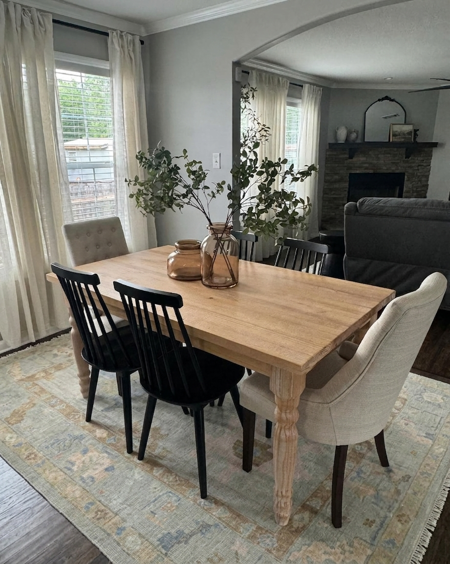 The Iskira Hand Knotted Wool Oushak Rug