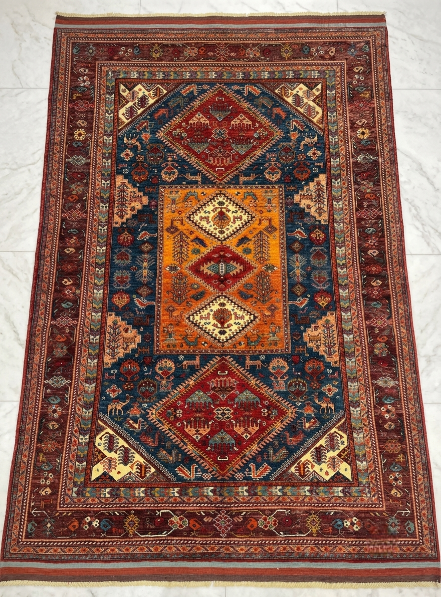 Shiraz Design Persian Rug
