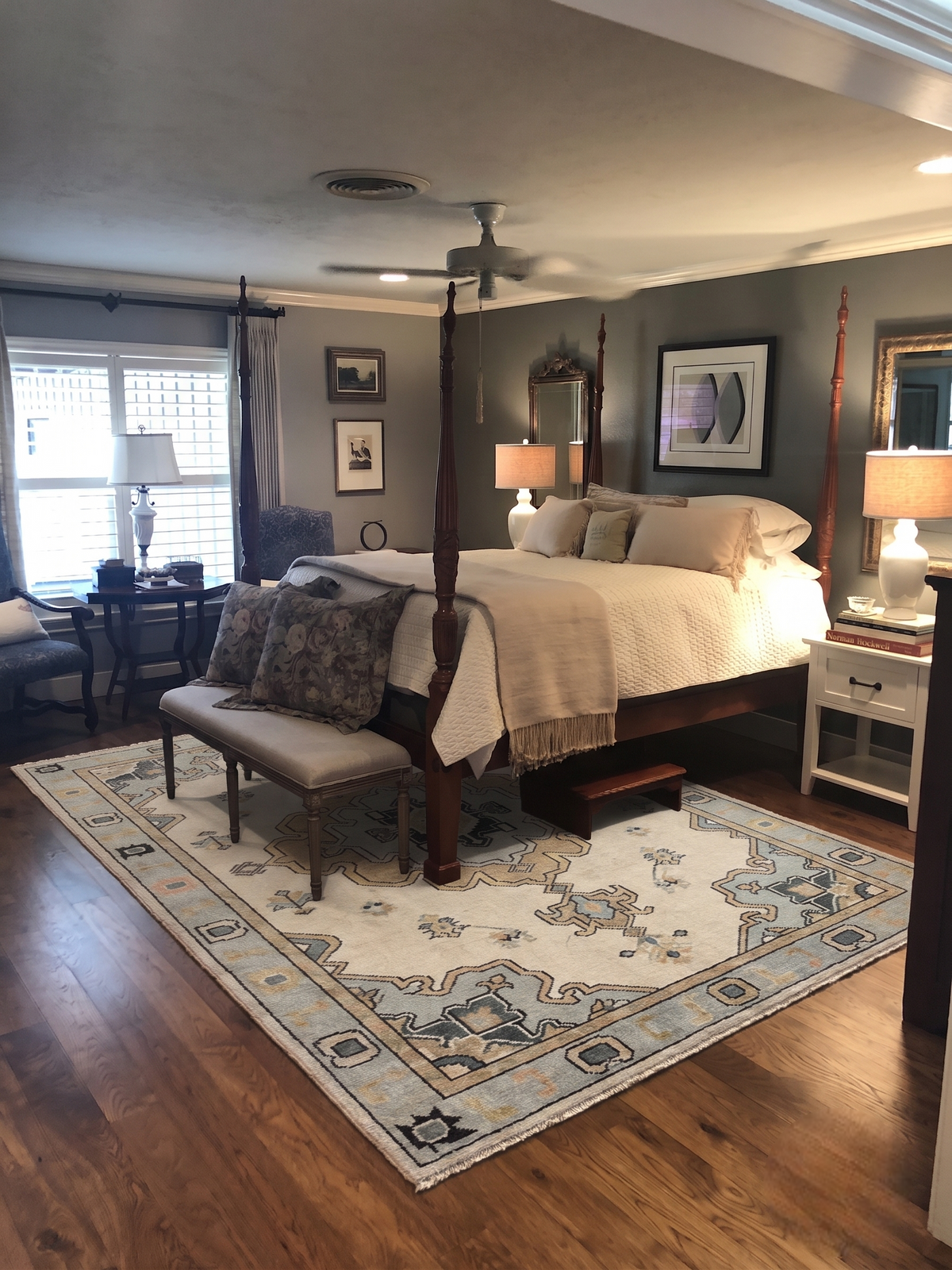 The Seraphine Oushak Wool Runner Rug