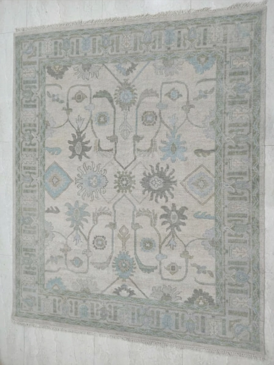 VANA Oushak Style Hand Knotted Rug