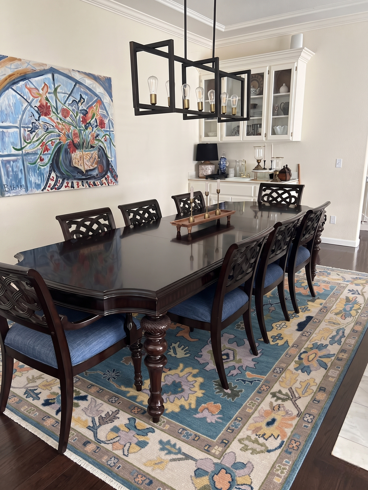 BELGRAVE Turkish Knot Vintage Design Rug