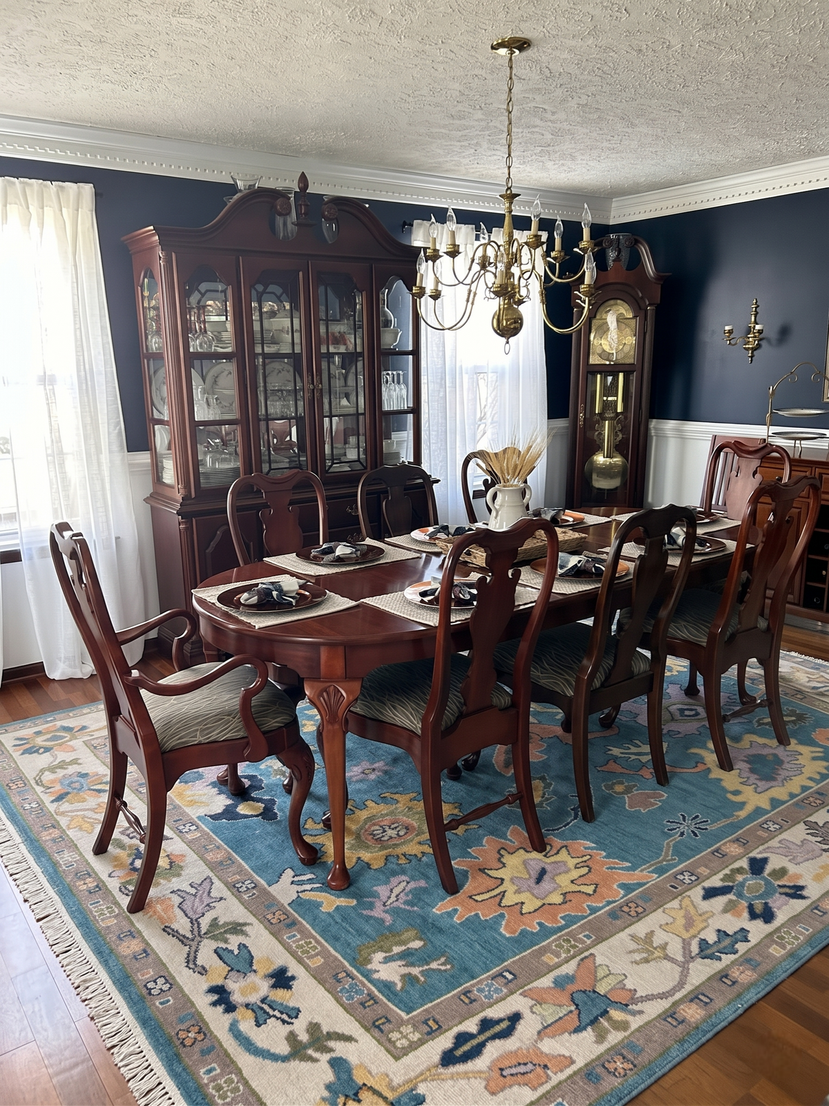 BELGRAVE Turkish Knot Vintage Design Rug