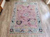 SAFFRON DUNE Oushak Wool Area Rug