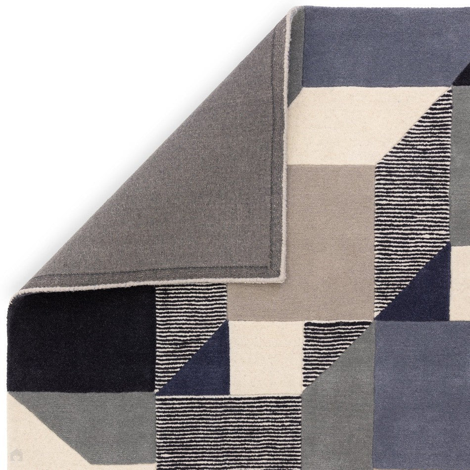 Matrix Memphis Geometric Design Rug -Bisha Rugs