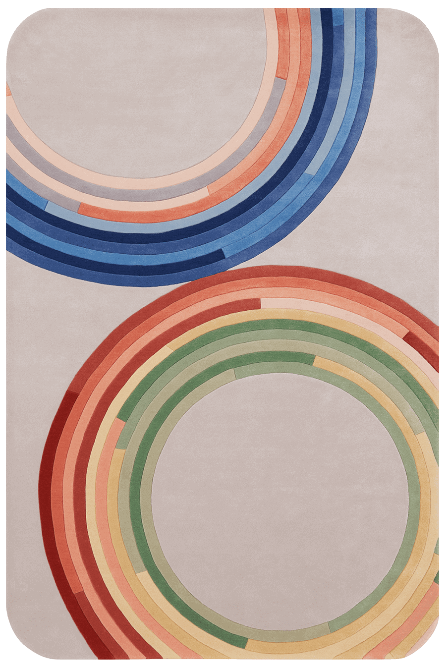 Magnetic Modern Design Hand-Tufted Area Rug-bisha-rugs