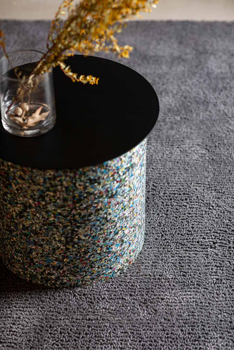 Napoleon Jay Shag Bluestone Modern Design Hand-Tufted Rug-bisha-rugs