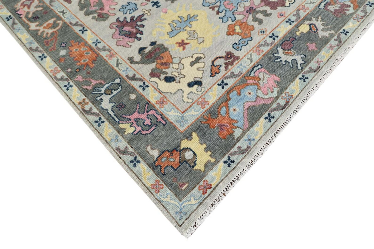ARVELLE Oushak Style Hand Knotted Rug