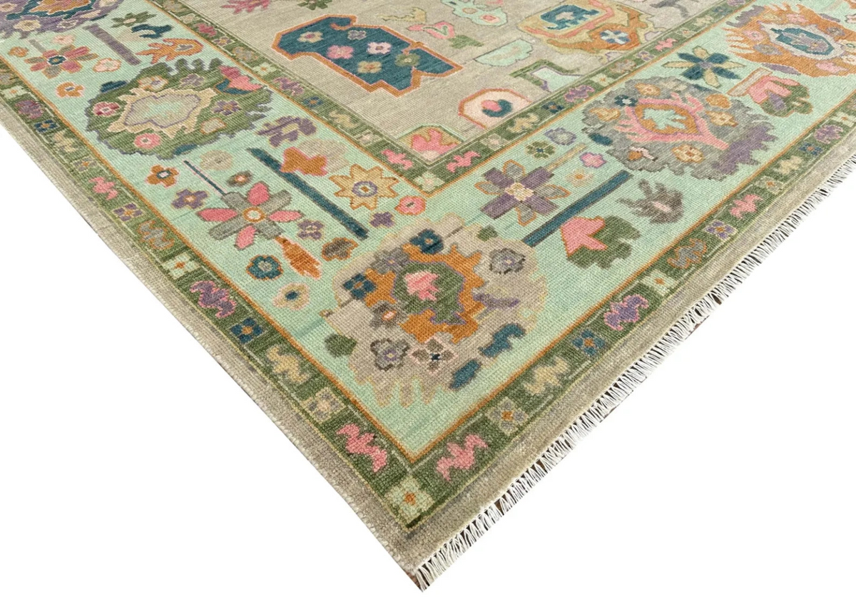 VANTARA Oushak Style Hand Knotted Rug