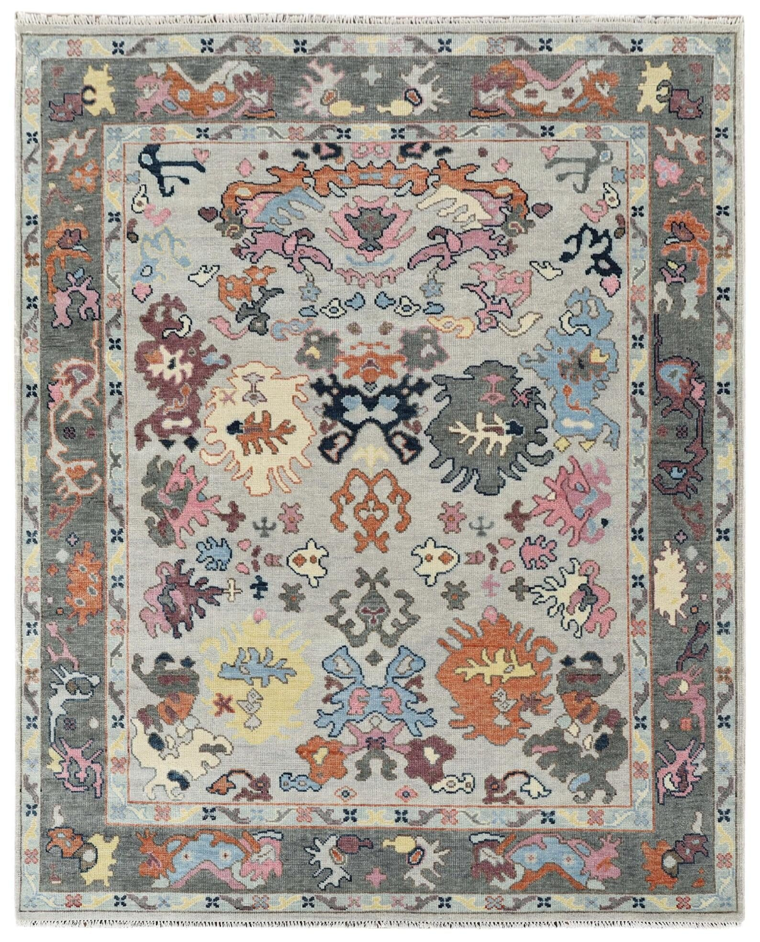 ARVELLE Oushak Style Hand Knotted Rug