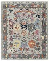 ARVELLE Oushak Style Hand Knotted Rug
