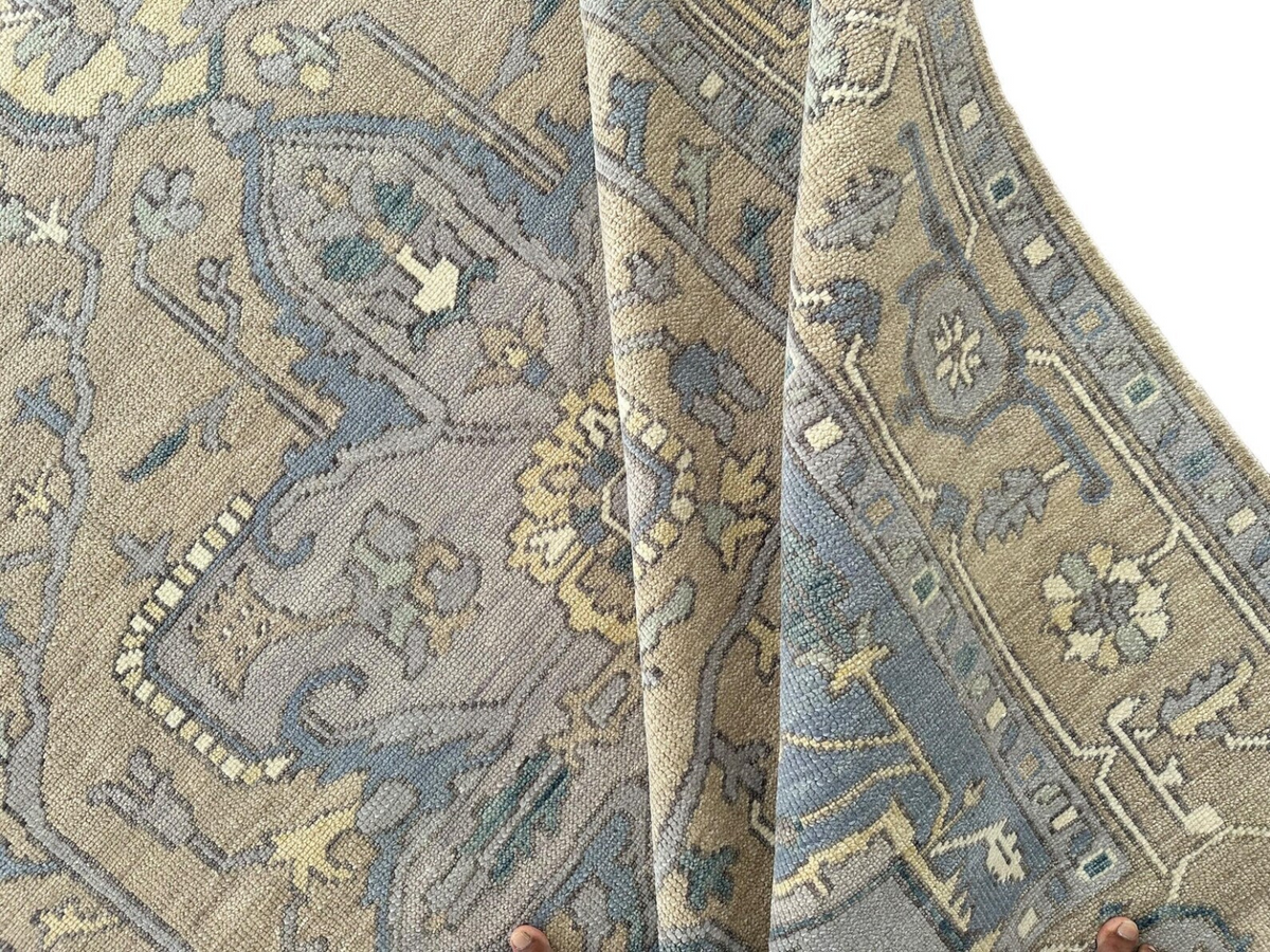 AVELINE Oushak Style Hand Knotted Rug