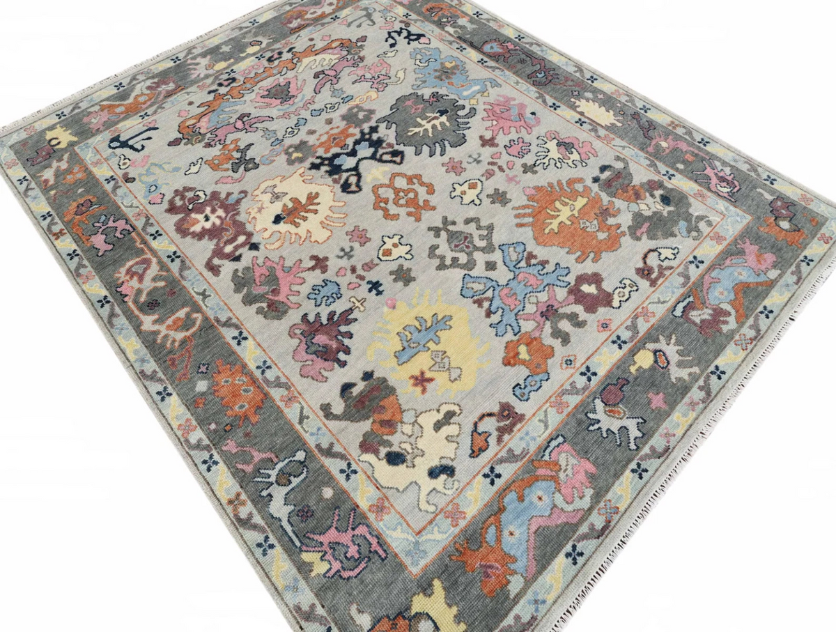 ARVELLE Oushak Style Hand Knotted Rug