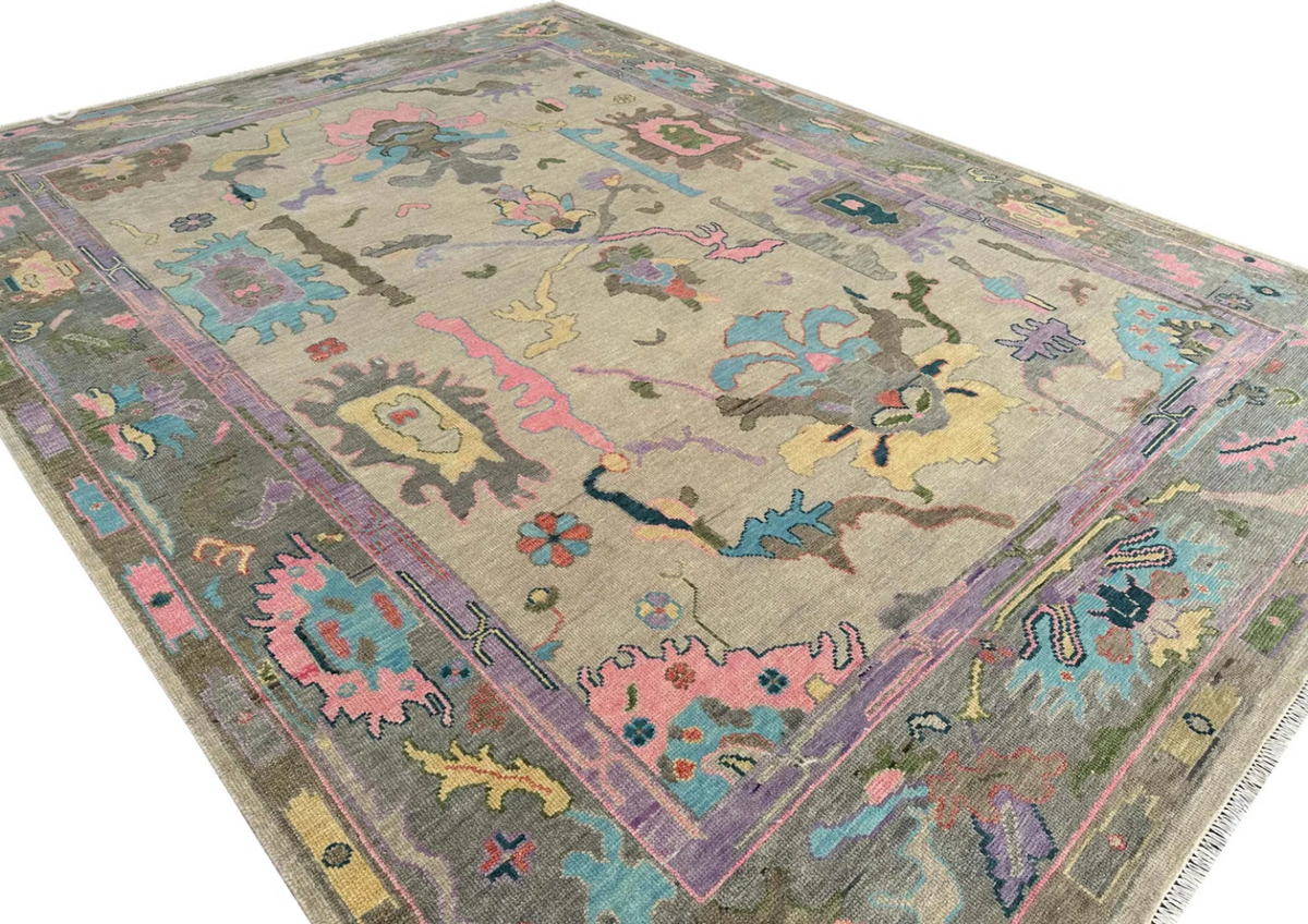 ELORIA Oushak Style Hand Knotted Rug