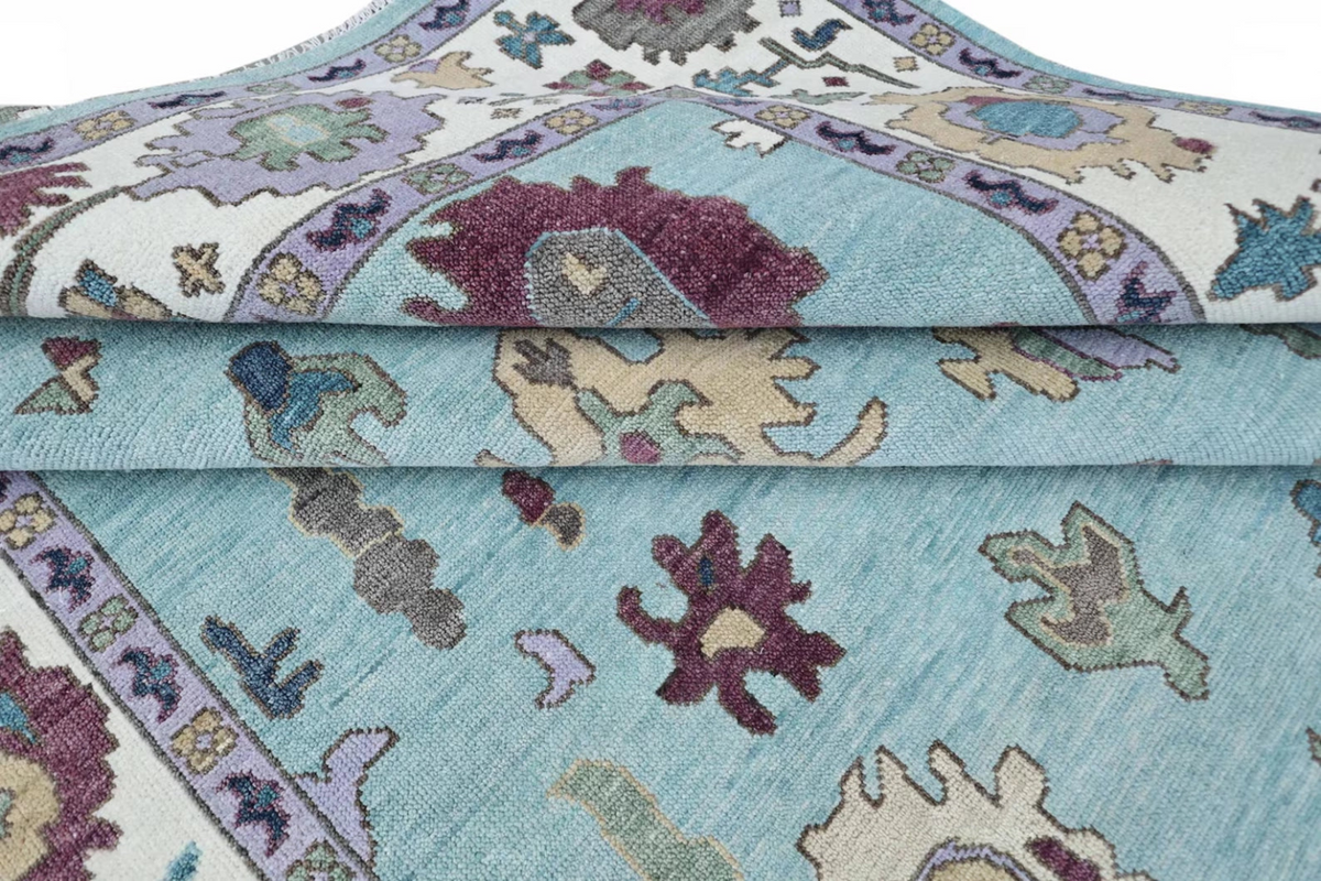 ALORA Oushak Style Hand Knotted Rug