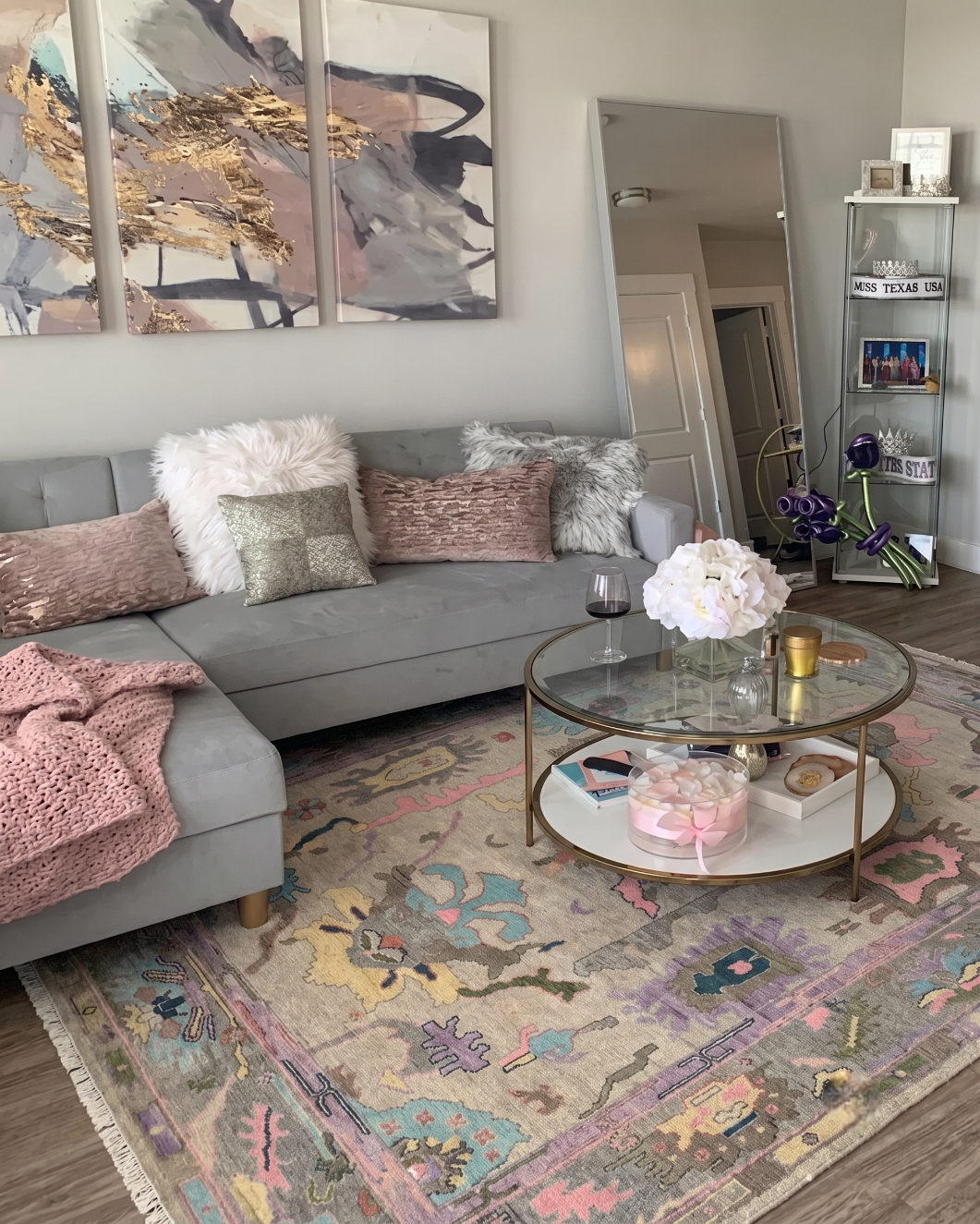 ELORIA Oushak Style Hand Knotted Rug