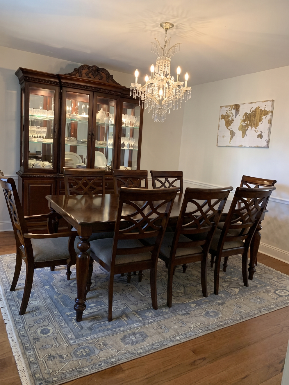 AVELINE Oushak Style Hand Knotted Rug