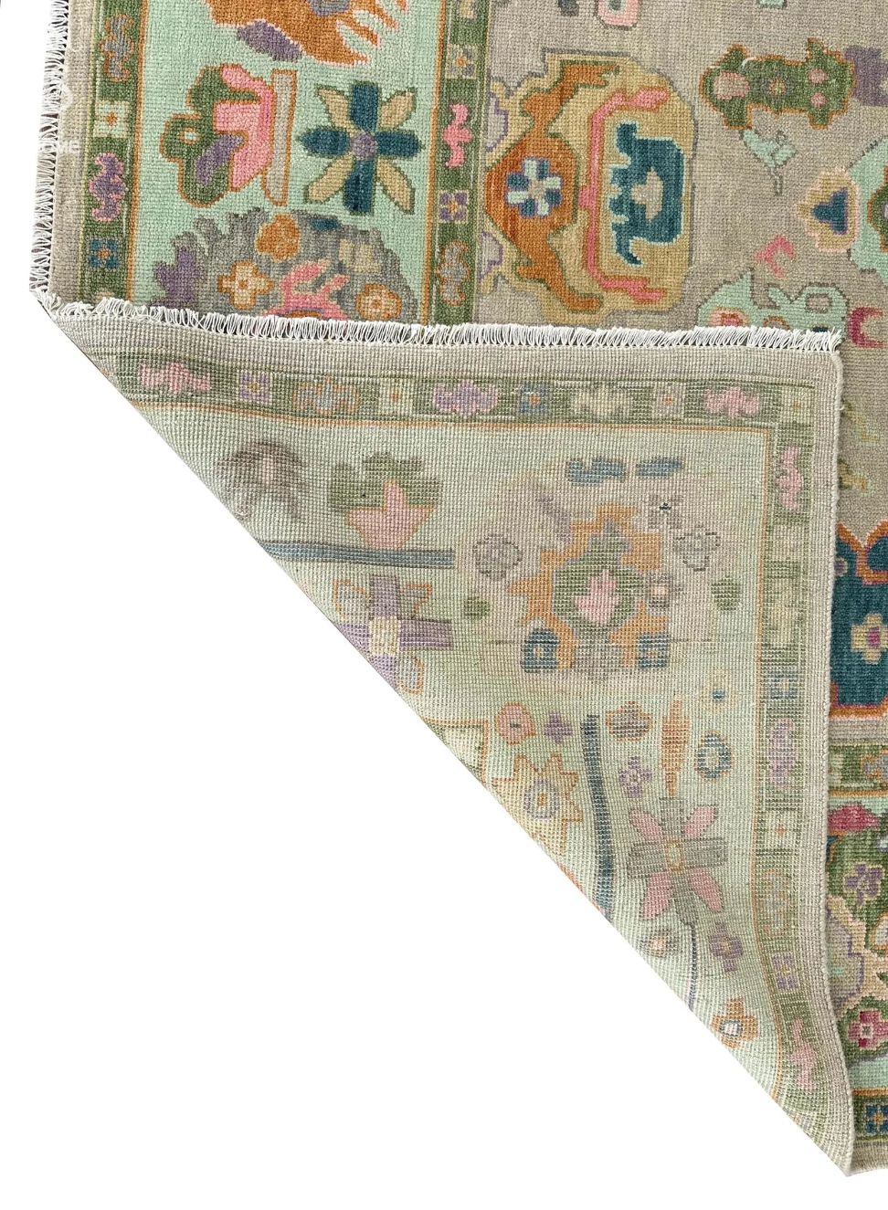 VANTARA Oushak Style Hand Knotted Rug