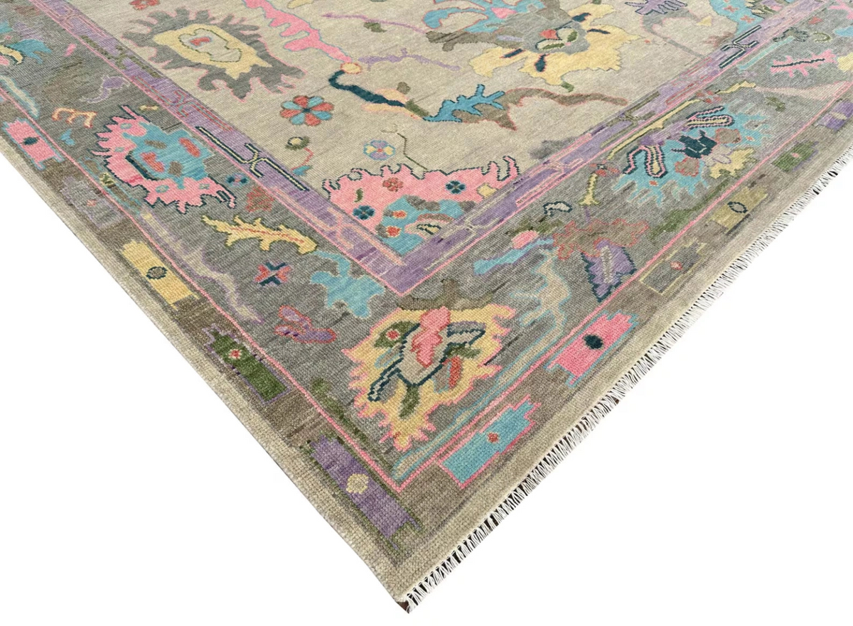 ELORIA Oushak Style Hand Knotted Rug