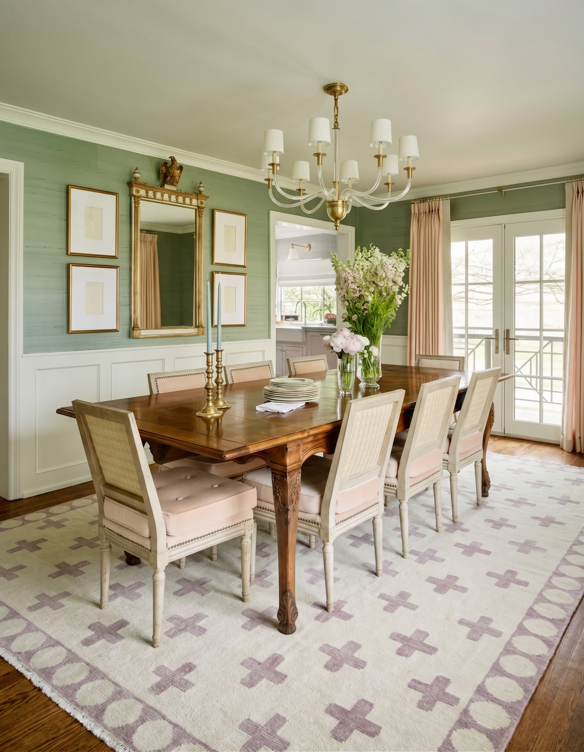 GRACE Hand Knotted Oushak Area Rug
