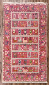 HEARTHSTONE VALE Hand Knotted Oushak Wool Area Rug