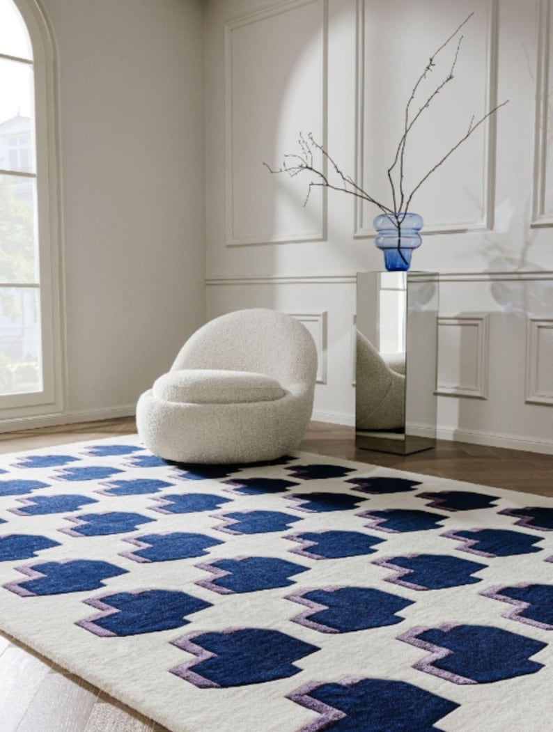 Multicolor Modern Design Hand-Tufted Rug For Stylish Home-Bisha Rugs
