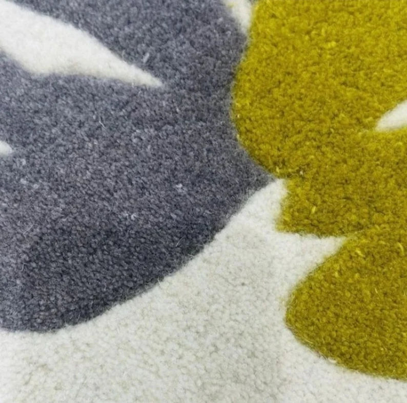 Modern Design Multicolor Hand-Tufted Rugs-Bisha Rugs