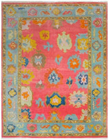 SERELYN Hand-Knotted Oushak Area Rug