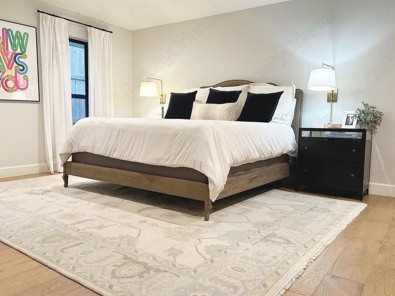 The Camberley Hand Knotted Modern Oushak Rug