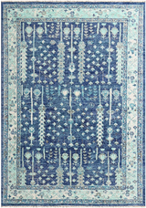 HEARTHFIELD Hand Knotted Turkish Oushak Wool Area Rug