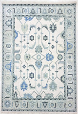 MOONSTONE Oushak Style Hand Knotted Rug