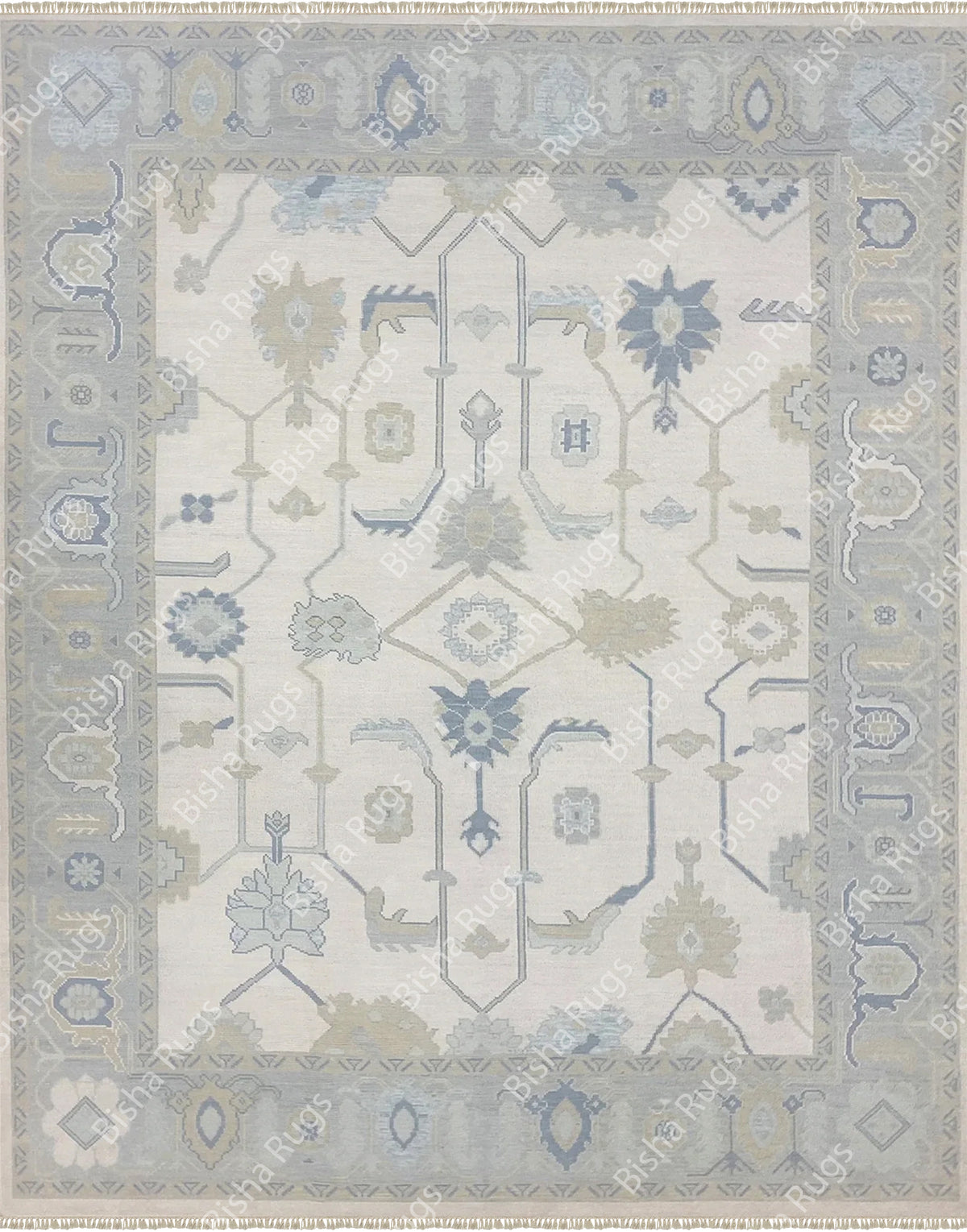 Oushak Area Rug A4