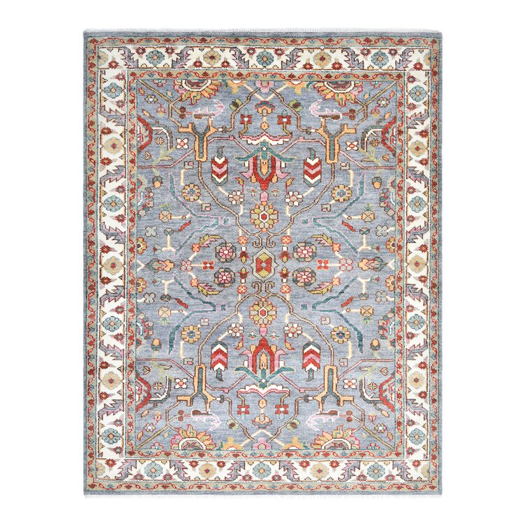 Multicolor Traditional Design Wool Area Rug
