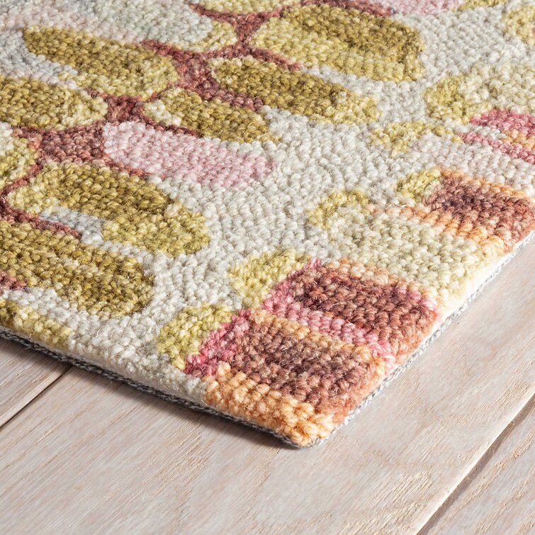 Multicolor Modern Hand Tufted Wool Area Rug