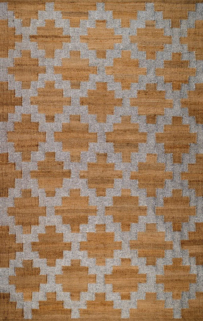 HAVELI – NATURAL HEMP & SILVER BLING RUGS