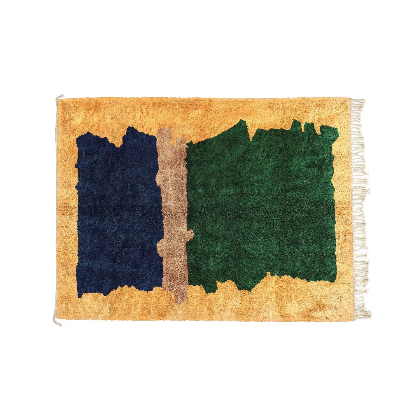 Fields - Yellow Bisha Rugs