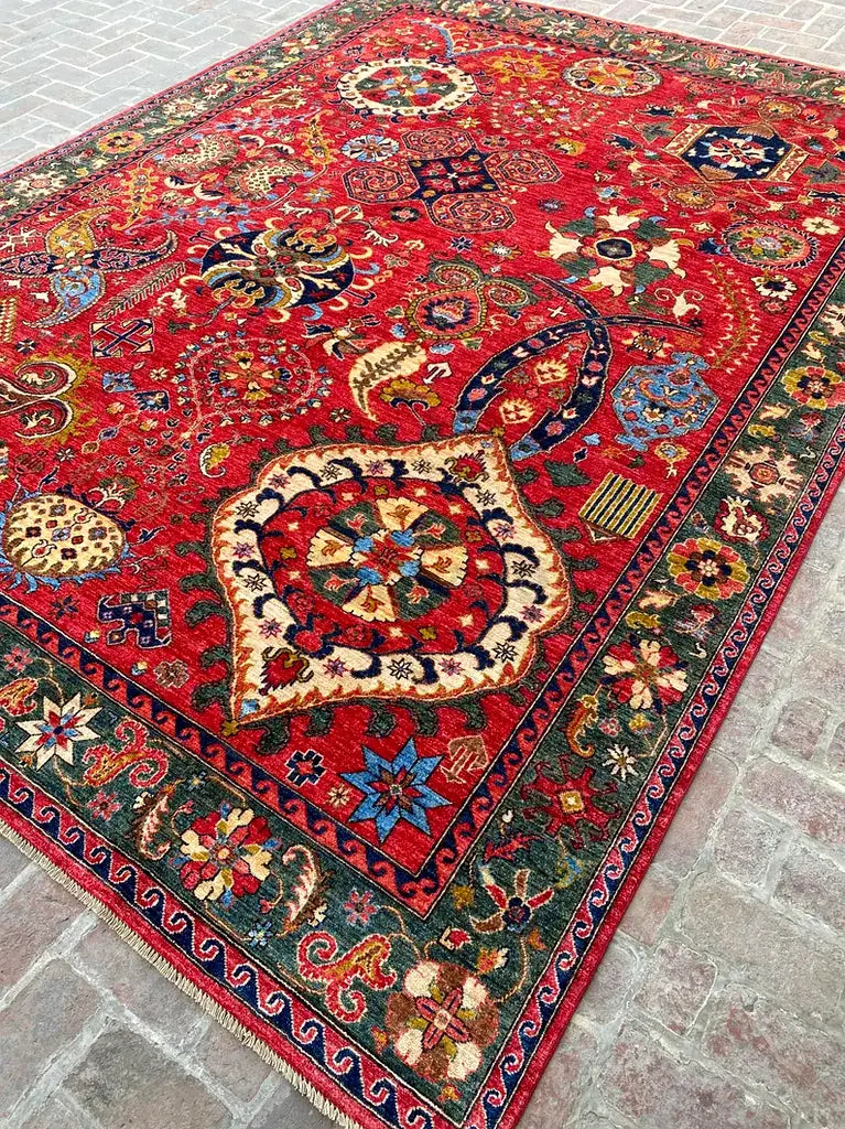 Qashqai Design Persian Rug