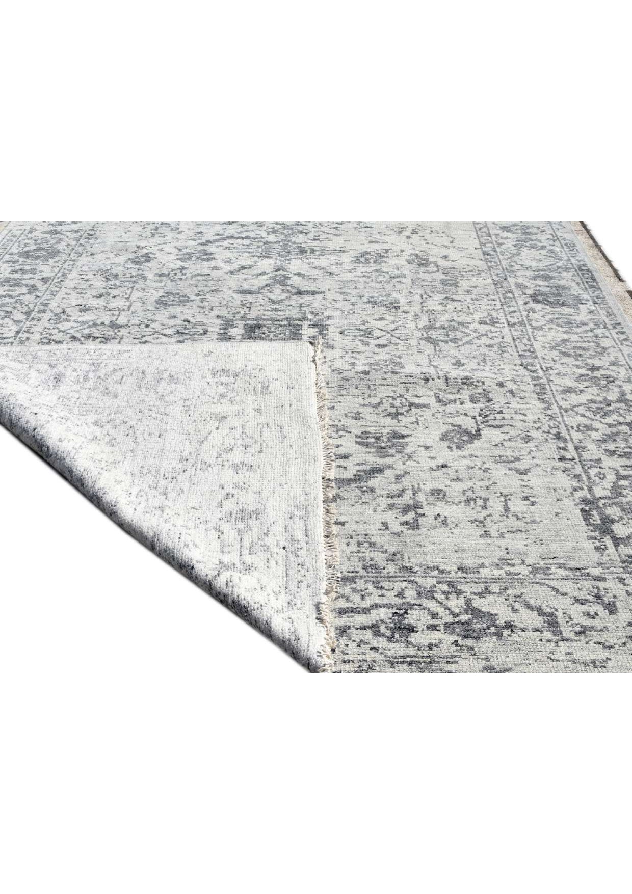 Hand knotted Oushak Modern living Room Wool Area Rug