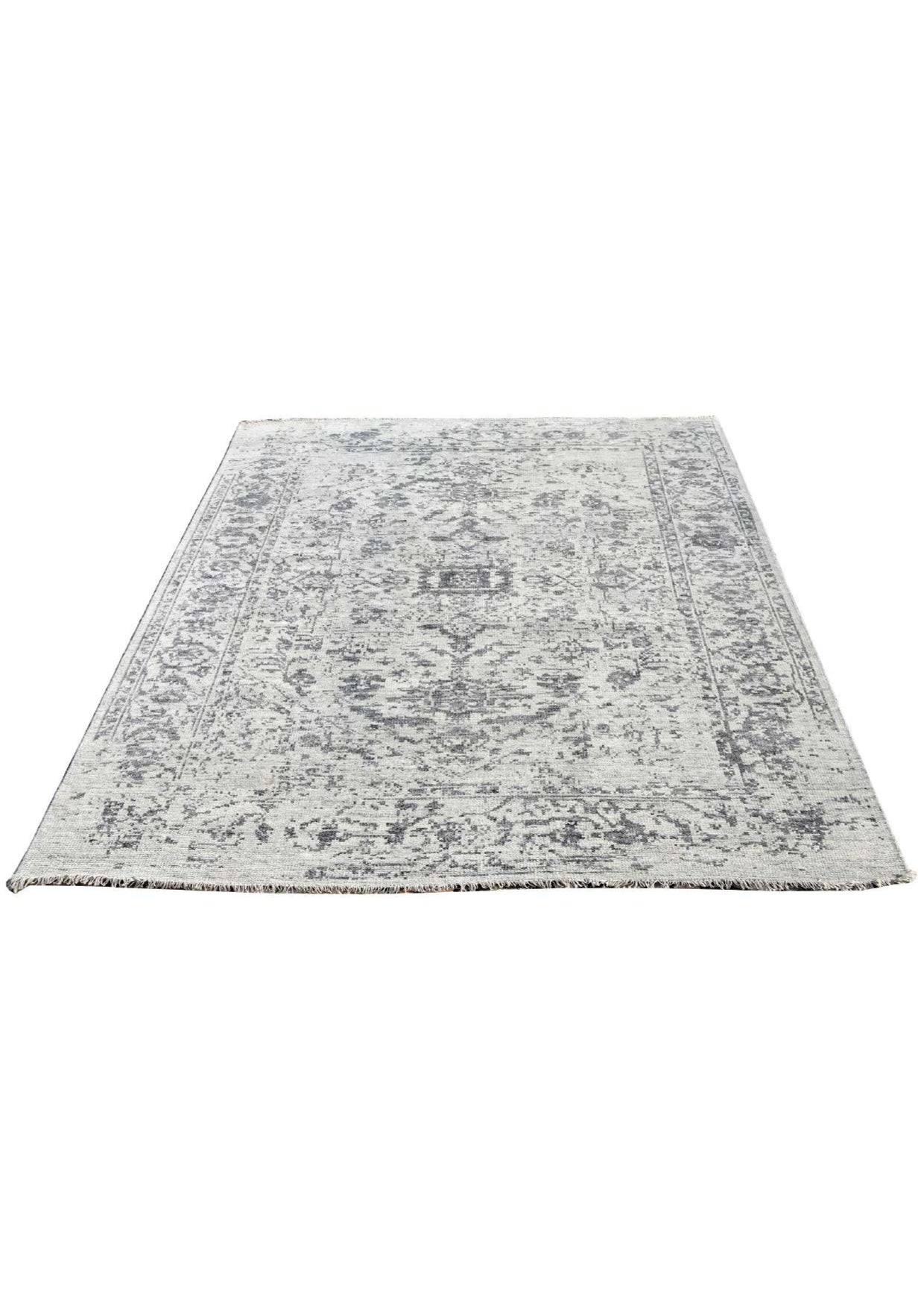 Hand knotted Oushak Modern living Room Wool Area Rug