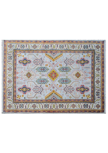 Hand-Knotted Contemporary Oushak  Wool Area Rug