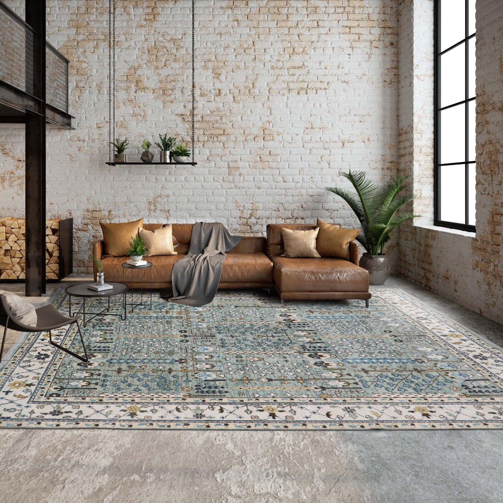 GRAND HEIRLOOM Turkish Oushak Wool Area Rug