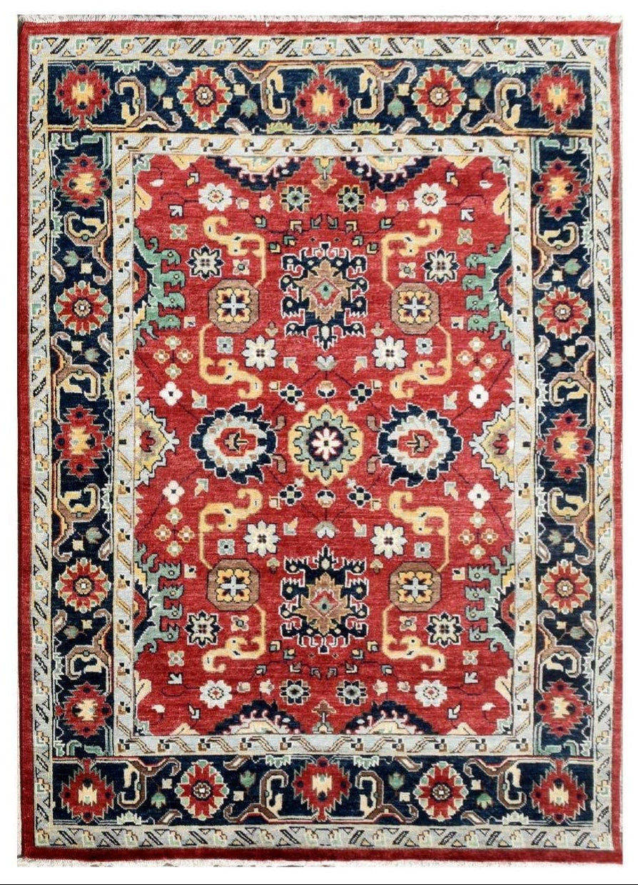 The CALISTA Oushak Wool Area Rug