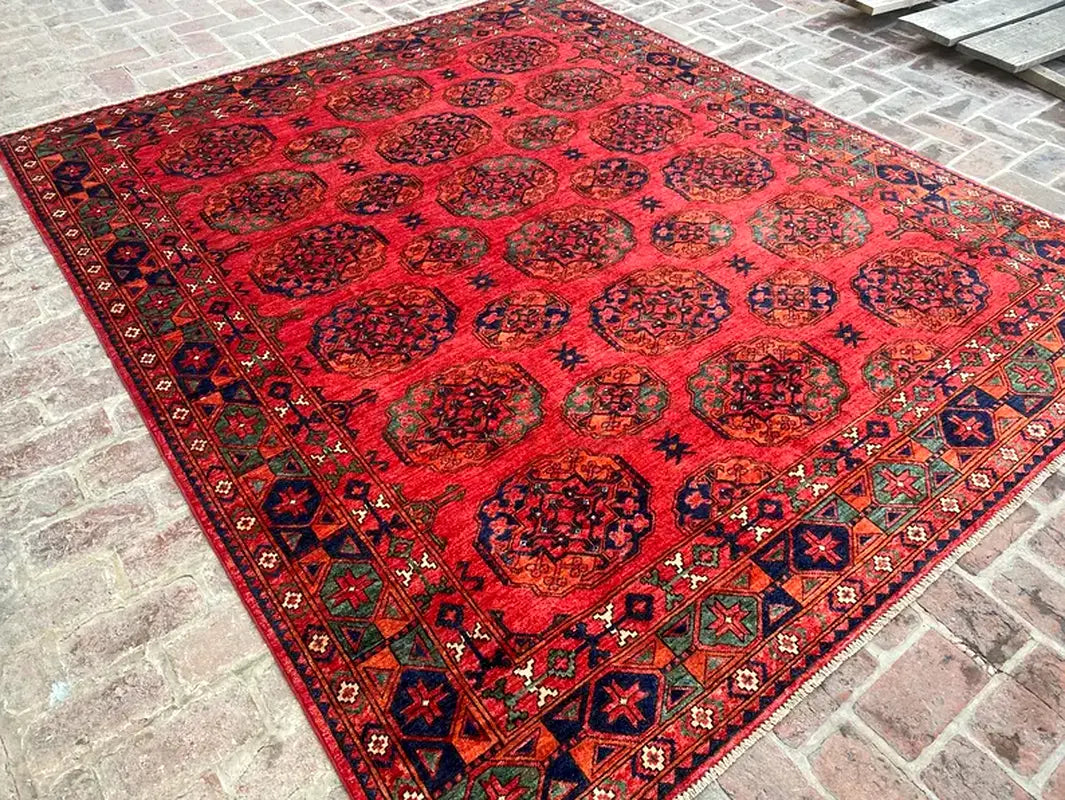 Ersari Turkmen Design Persian Rug